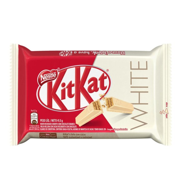 KIT KAT BRANCO NESTLE 41,5G