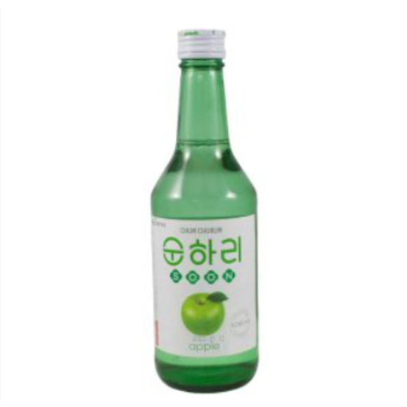 BEBIDA COREANA SOJU CHUM CHURUM 17,5% - LOTTE - 360ML