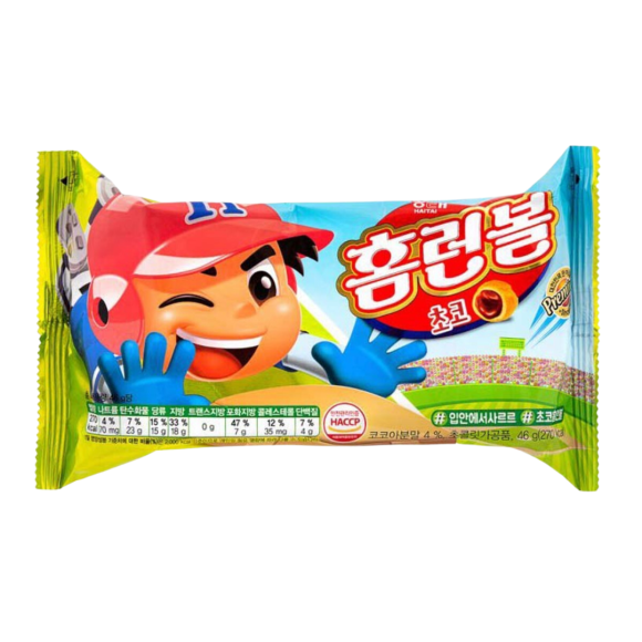 HAITAI HOMERUN BALL BISCOITO RECHEADO 46G