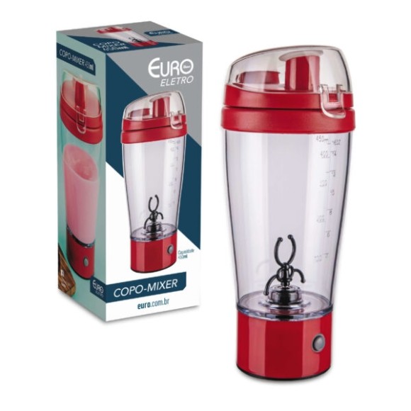 Euro Home Coqueteleira Mixer Portátil 450ml