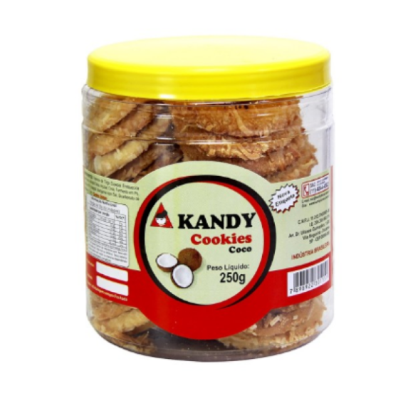 COOKIES COM COCO KANDY  250G