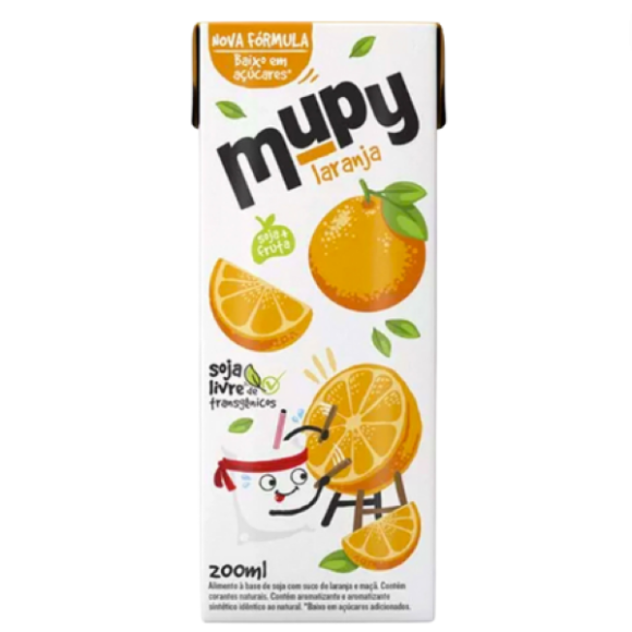 AGRONNIPO MUPY LONGA VIDA SABOR LARANJA 200ML