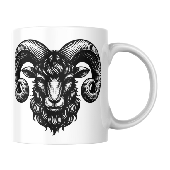 EMI CANECA DE PORCELANA COLEÇÃO DE SIGNOS (ARIES) CD