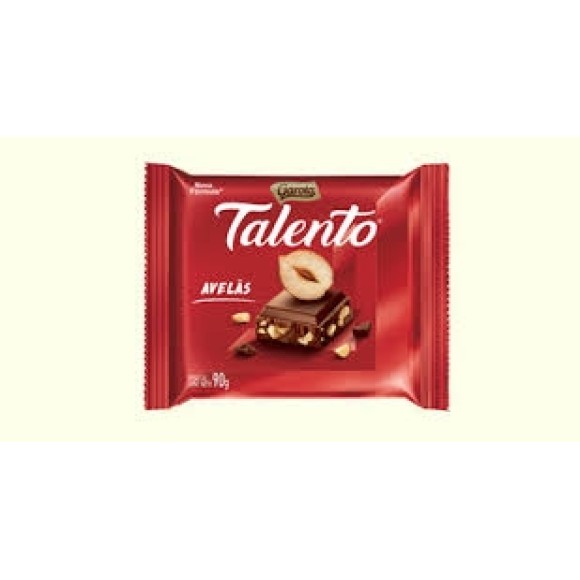 CHOCOLATE TALENTO COM AVELA 90G