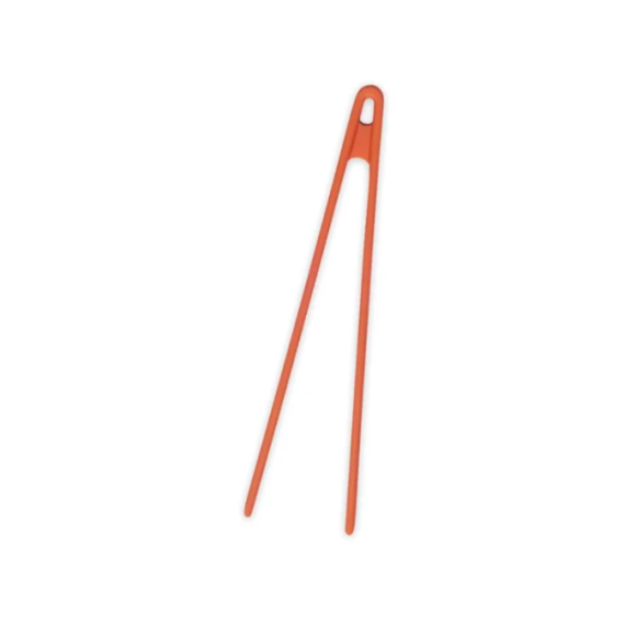 OIKOS PEGADOR DE SILICONE PEQUENO LARANJA