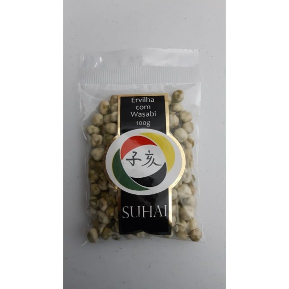 ERVILHA COM WASABI SUHAI 100G