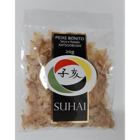 PEIXE BONITO SECO E RALADO KATSUOBUSHI SUHAI 20G