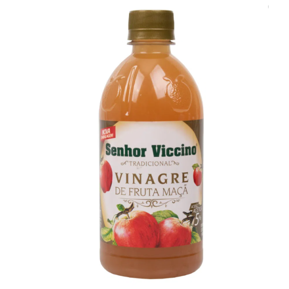 VINAGRE DE MACÃ  SR VICCINO 500ML