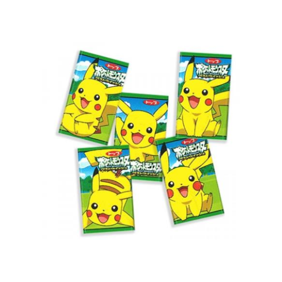 CHICLETE JAPONÊS POKÉMON SABOR MAÇA VERDE 3G