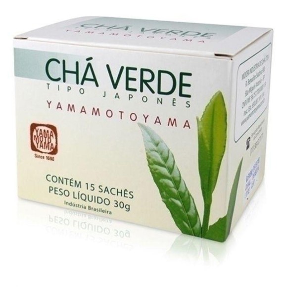 CHÁ VERDE TIPO JAPONÊS SACHÊ 15UN YAMAMOTOYAMA 22,5G