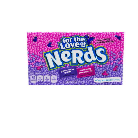 NERDS UVA E MORANGO 141.7G