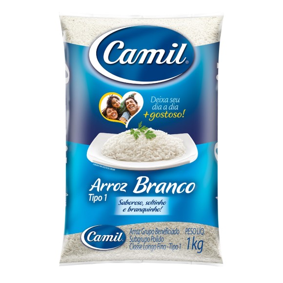 CAMIL ARROZ BRANCO TIPO 1