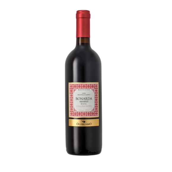 VINHO OCCHIO NERO LINEA CLASSICI AMABILE BONARDA D.O.C. 750ML