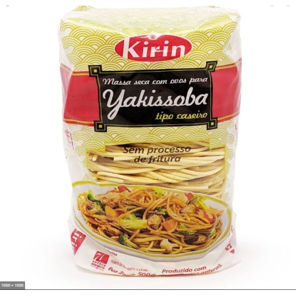 KIRIN MACARRÃO YAKISSOBA 500G