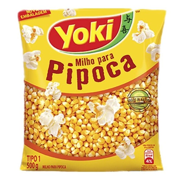 MILHO DE PIPOCA YOKI 500G